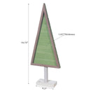 Wooden Tree Stand 16.73" Green