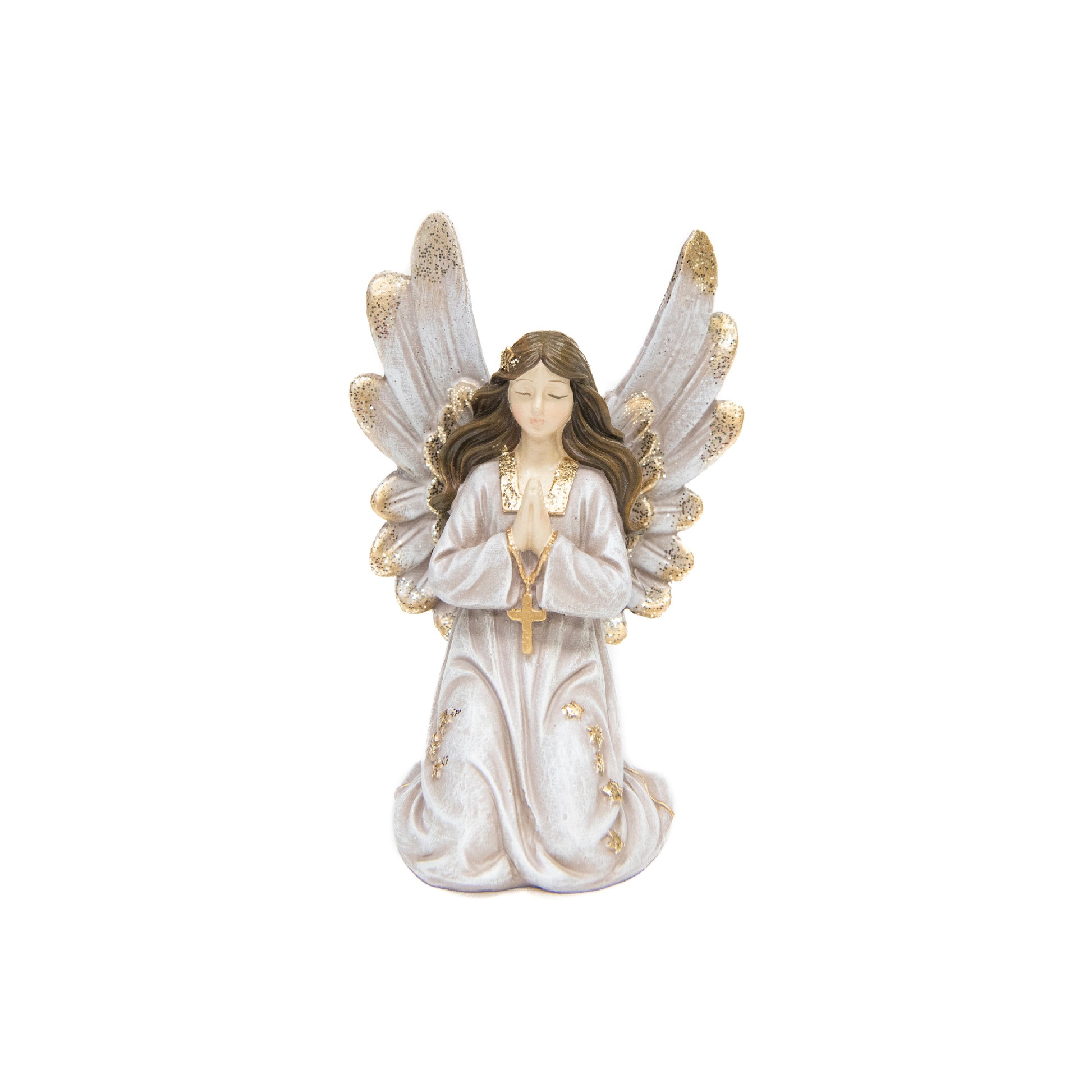 Angel Statue Kneeling, Holiday Decor