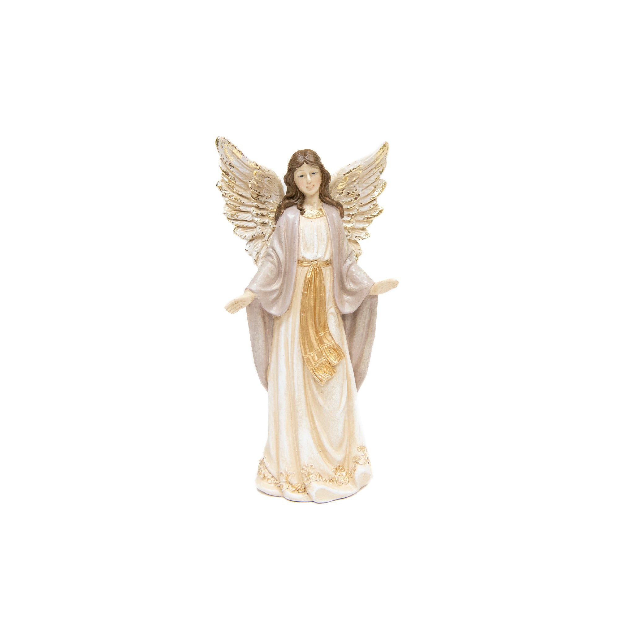 Angel Statue Arms Out, Holiday Decor