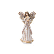 Angel Statue with Candle, Holiday Decor
