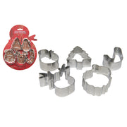 Christmas Cookie Cutter Snowman 5 Piece, Christmas, Baking Set, Holiday Decor