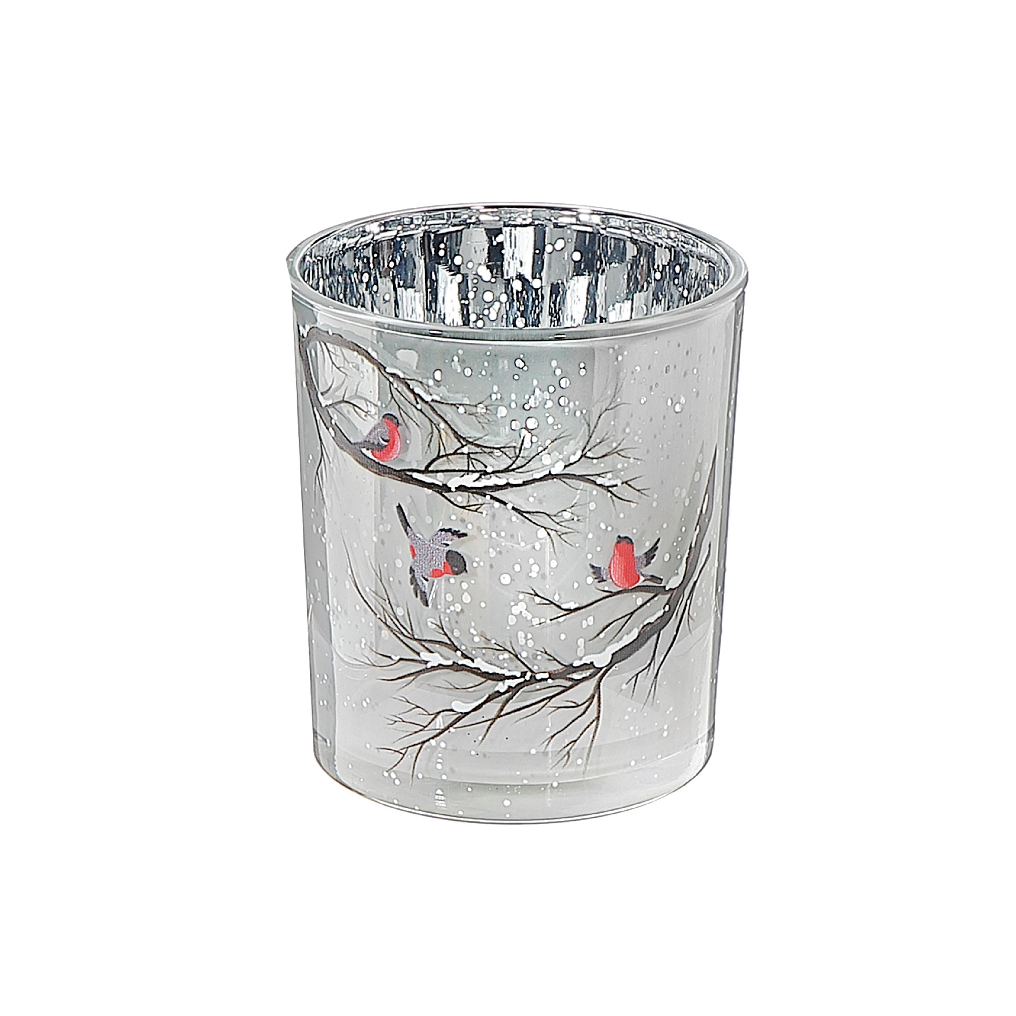 Glass Bird Candle Holder, Decorative Candleholder Decor Large - Set Of 2