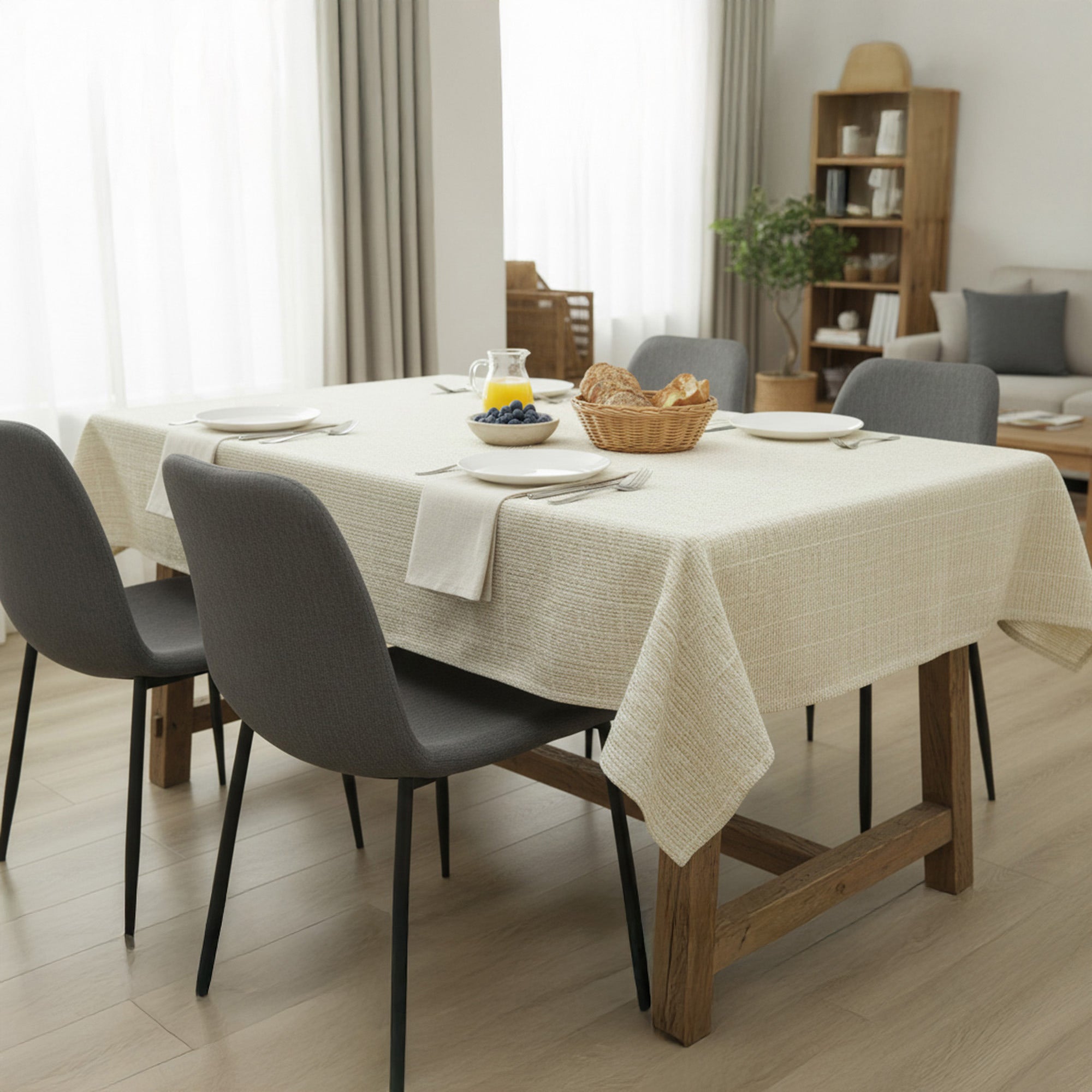 Lurex Tablecloth 60 X 90 Gold, Tablecloth, Holiday Decor