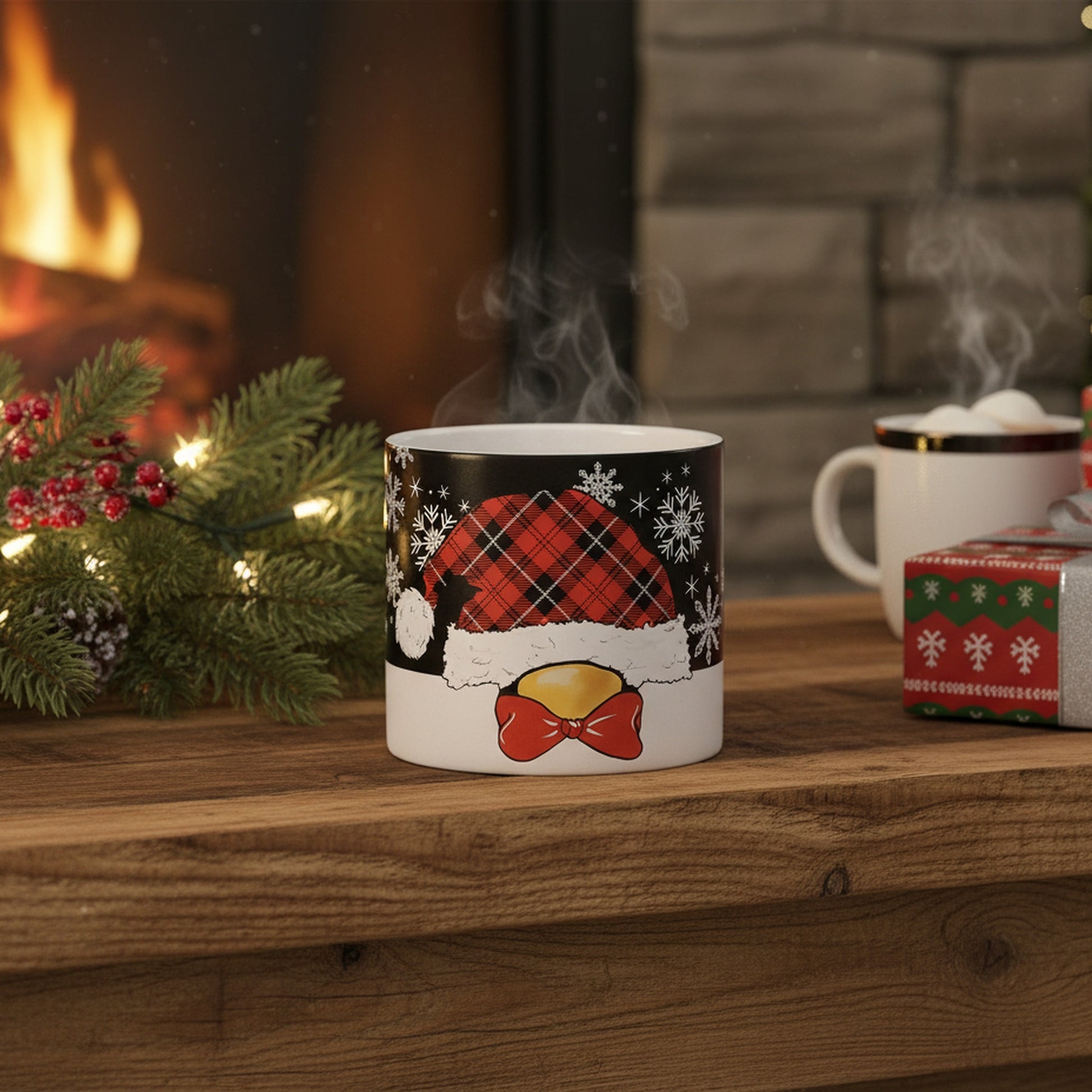Penguin/Snowflake Pot Large, Christmas, Planter, Holiday Decor- Set of 3