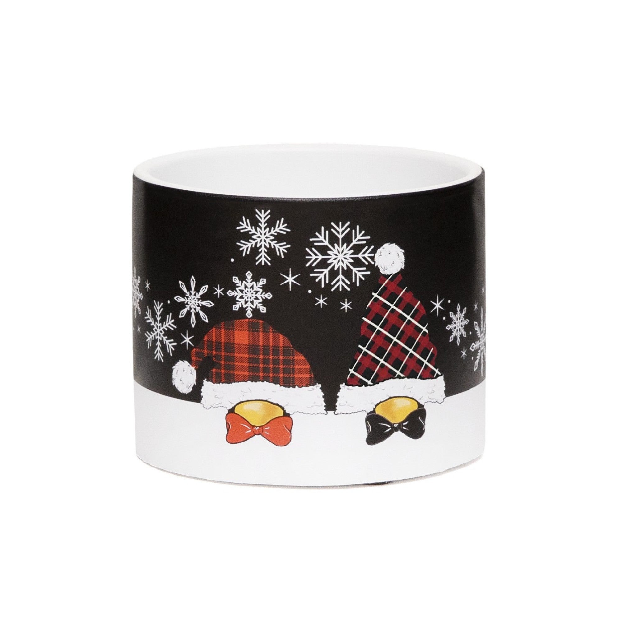 Penguin Duo Pot Medium, Planter, Holiday Decor- Set of 3