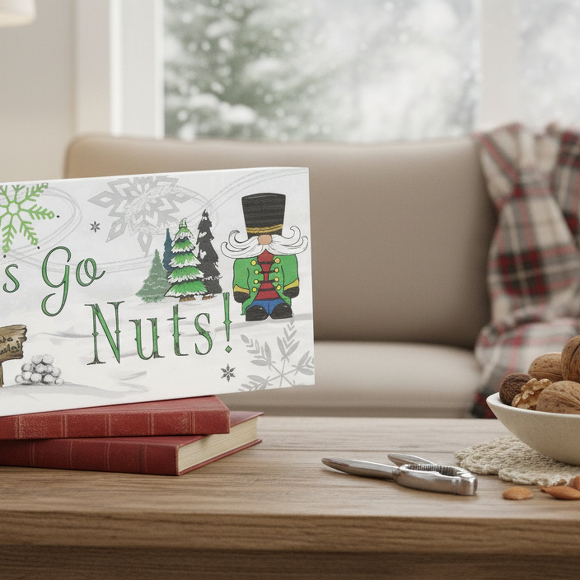 Block Let’s Go Nuts Nutcracker, Christmas, Holiday Decor