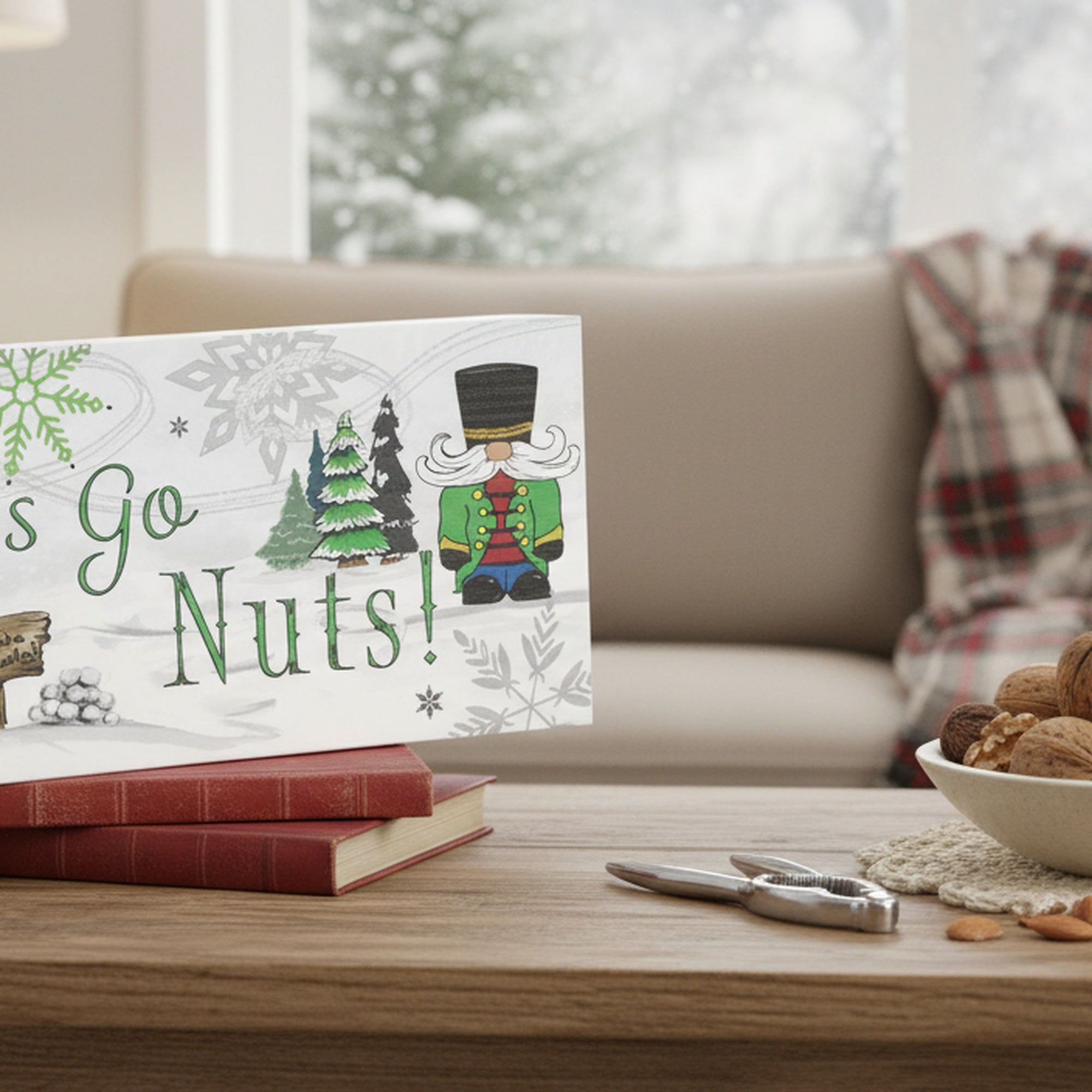Block Let’s Go Nuts Nutcracker, Christmas, Holiday Decor
