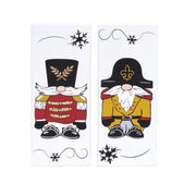 Nutcracker Block 2 Assorted, Christmas, Holiday Decor - Set of 2
