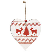 Swedish Heart Ornament, Ornament, Holiday Decor- Set of 6
