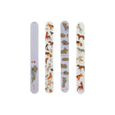 Dog Print Nail File 48/Display Assorted - Set of 4