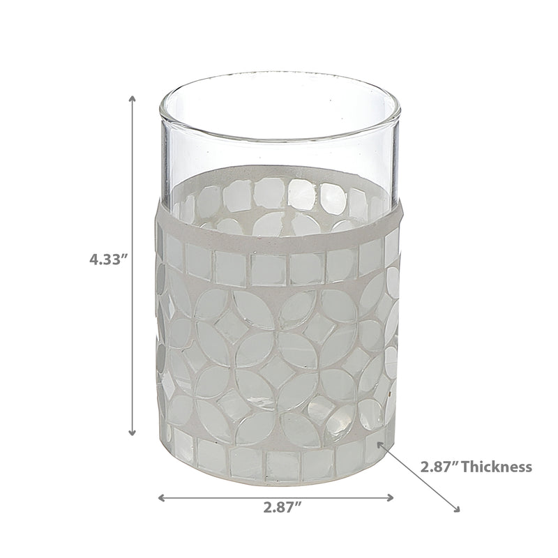 Mosaic Glass Tumbler