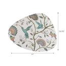 Pvc Placemat Pebble Shaped