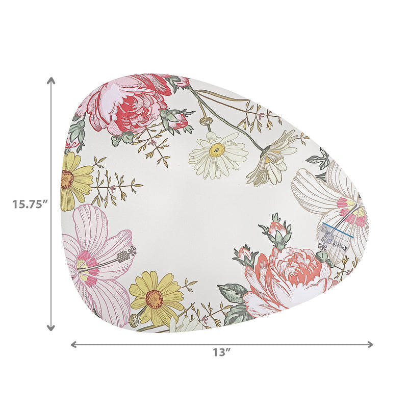Pvc Placemat Pebble Shaped