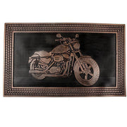 Harley Motorcycle Rubber Mat, Indoor/Outdoor