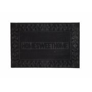 Home Sweet Home Rubber Pin Mat, Anti-Slip Doormat