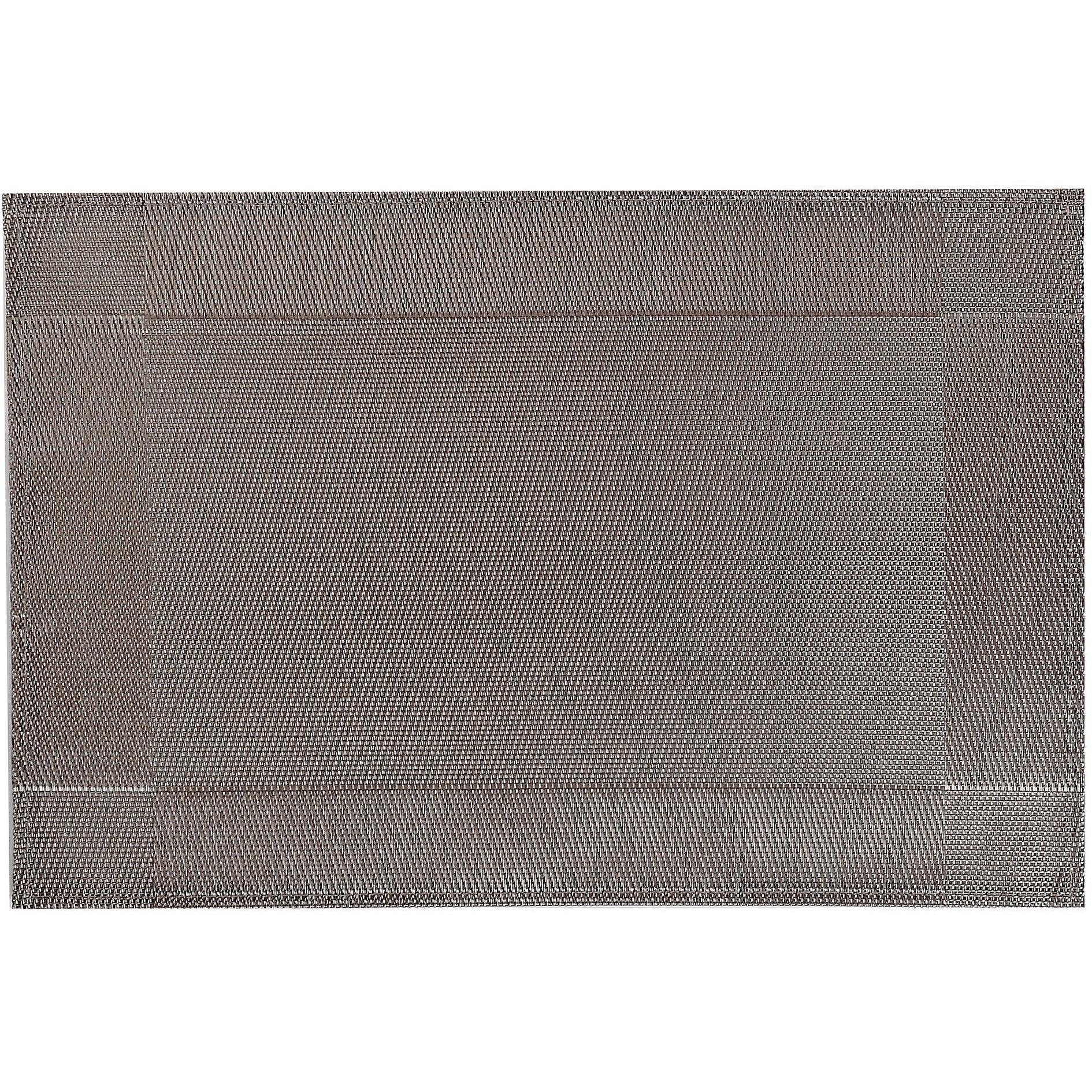Classic Vinyl Placemat – Gold, Set of 12, Durable Tableware