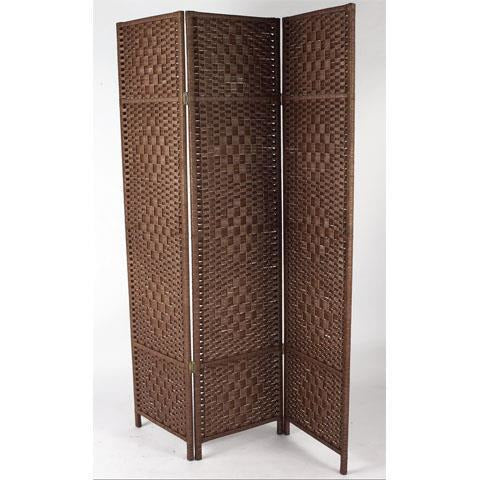 Ferguson Contemporary Bamboo Room Divider, Folding Privacy Screen