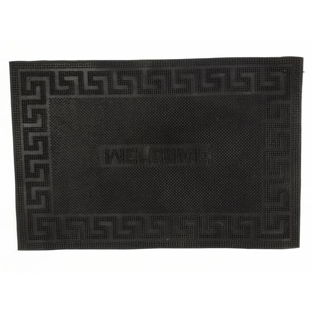Welcome Rubber Pin Mat, Anti-Slip Doormat