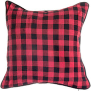 Buffalo Print Cotton Cushion – 18x18 Inch, Set of 2, Decorative Throw Pillow