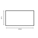 Vinyl Placemat (Mackenzie) (Navy Blue) - Set of 12