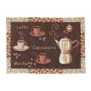 Tapestry Placemat (Coffee Drinks) (13 X 18) - Set of 12