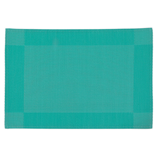 Vinyl Placemat (Classic) (Teal) - Set of 12