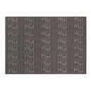 Vinyl Placemat (Ellis) (Chocolate)-Set of 12