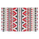 Vinyl Placemat (Bohemian) (Red) - Set of 12