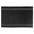 Vinyl Placemat (Mackenzie) (Black) - Set of 12
