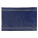 Vinyl Placemat (Mackenzie) (Navy Blue) - Set of 12