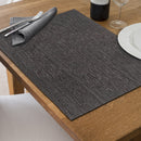 Vinyl Placemat Damask Chocolate - Set of 12
