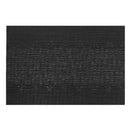 Vinyl Placemat Diamond Band Black - Set of 12