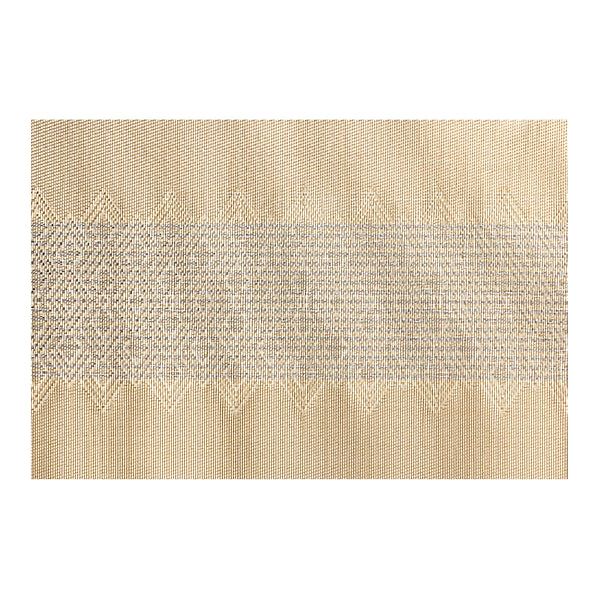 Vinyl Placemat Diamond Band Gold - Set of 12