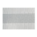 Vinyl Placemat Diamond Band Silver - Set of 12