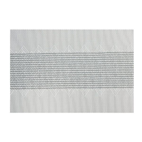 Vinyl Placemat Diamond Band Silver - Set of 12