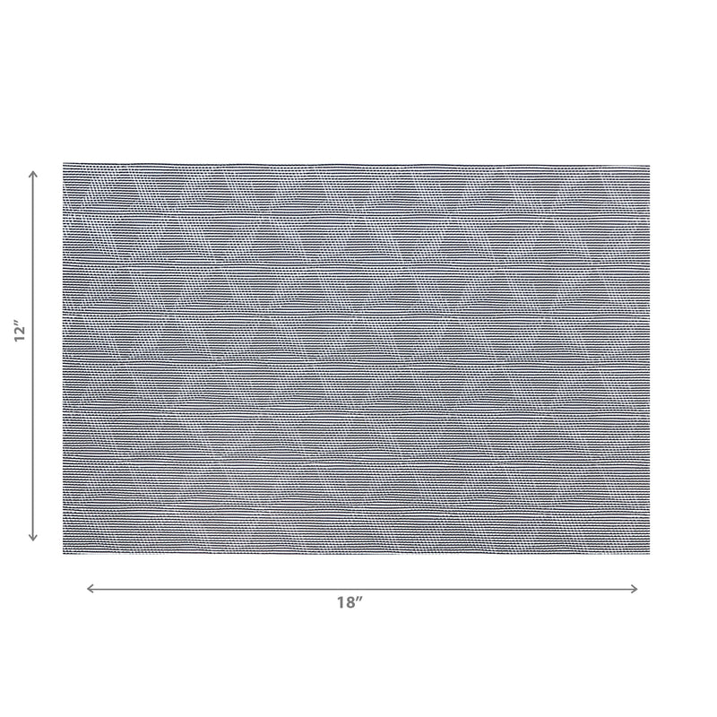 Vinyl Placemat Windmill Blue - Set of 12