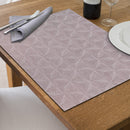 Vinyl Placemat Windmill Burgundy - Set of 12