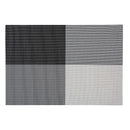 Vinyl Placemat Tempo Black - Set of 12