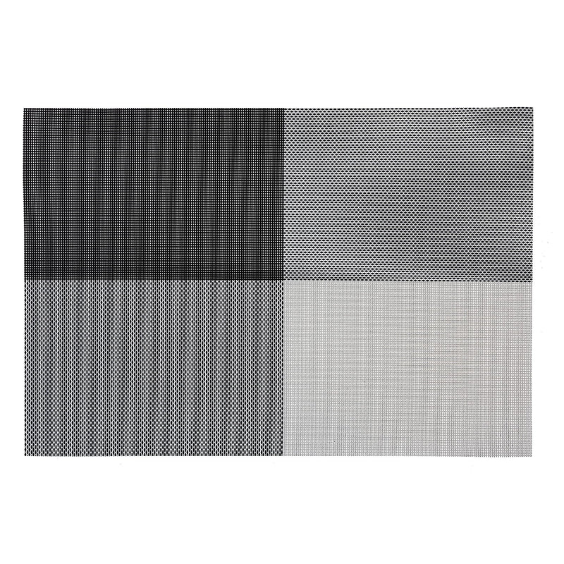 Vinyl Placemat Tempo Black - Set of 12