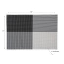 Vinyl Placemat Tempo Black - Set of 12