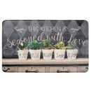 Memory Foam Floor Mat Bevel Seasoned Loved