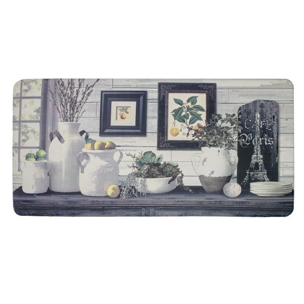 Memory Foam Floor Mat Bevel Paris Farm