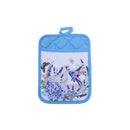 Pot Holder With Pocket Hummingbird - Set of 6