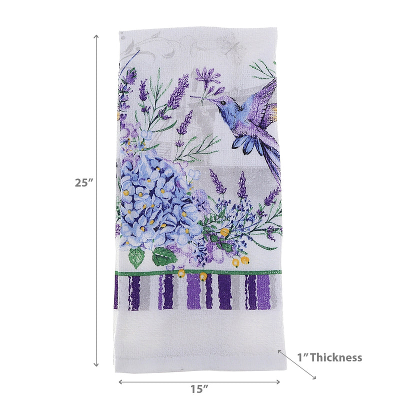 Hand Towel Hummingbird - Set of 6