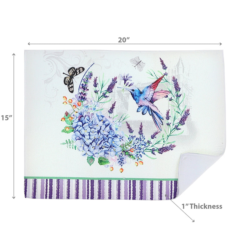 Microfibre Drying Mat Hummingbird - Set of 2
