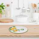 Ceramic Lemon Round Plate 6.10" - Set of 2