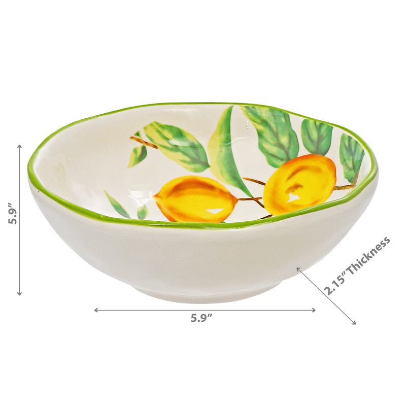 Ceramic Lemon Bowl - Set of 2