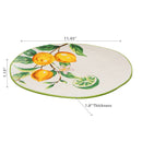 Ceramic Lemon Platter - Set of 2