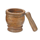 Mango Wood Mortar & Pestle 5"