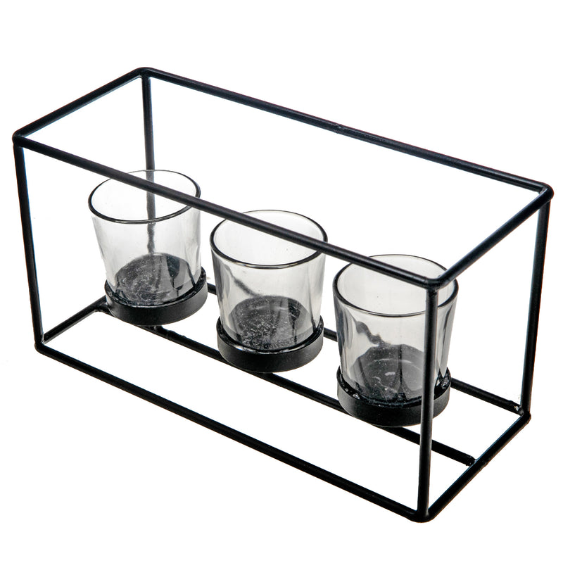 Cube 3 Votive Holder